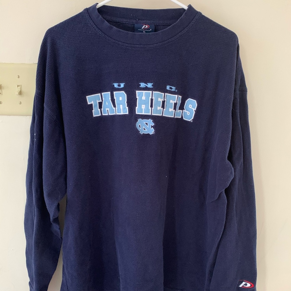 vintage tarheels long sleeve north carolina unc
